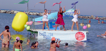 Animazione in spiaggia a igea marina