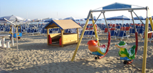 giochi per bambini in spiaggia a igea marina