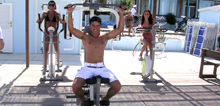 Corsi di spinning e attrezzi per pesi in hotel 2 stelle igea marina