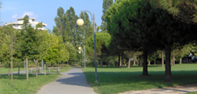 Ampie zone verdi di Bellaria Igea Marina